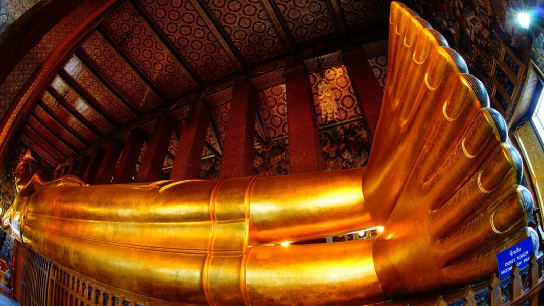 View of Wat Pho , Artist Mr. Vorawut Hirunyapisarnsakul
